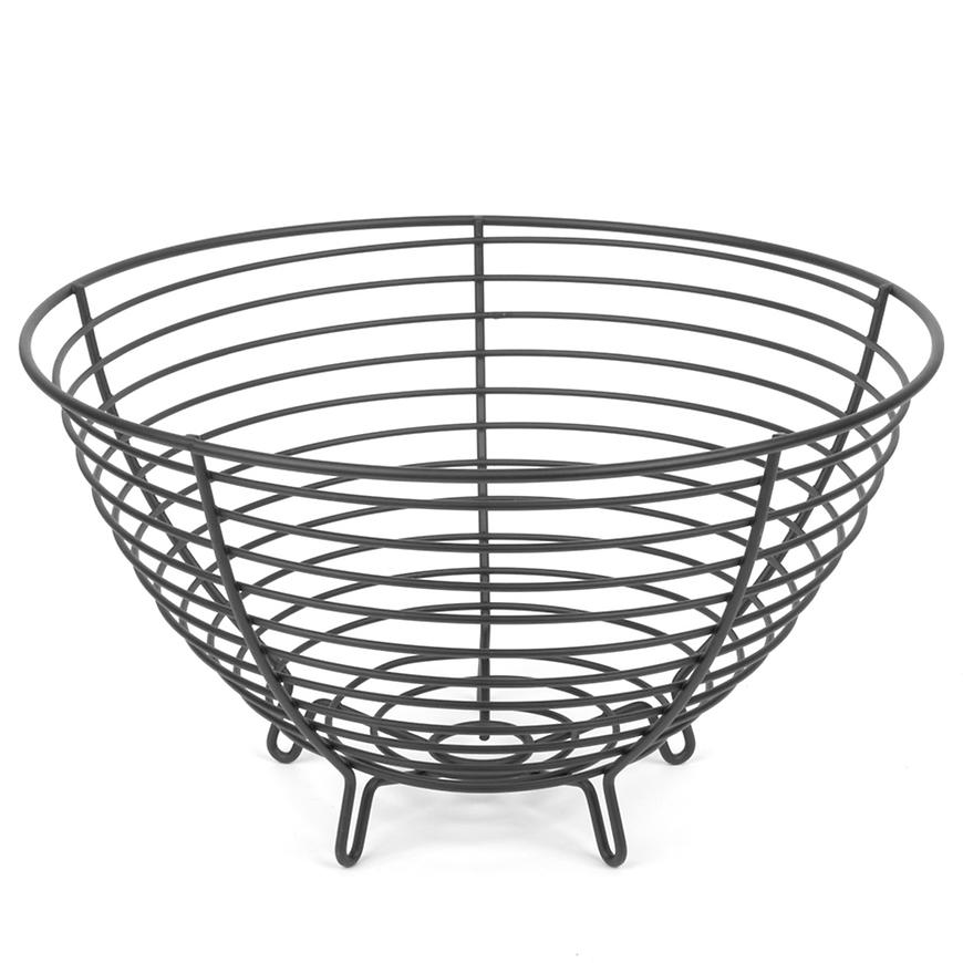 D.košík na ovoce na nožkách černý 28.5x28.5x15cm w7122 Baumax