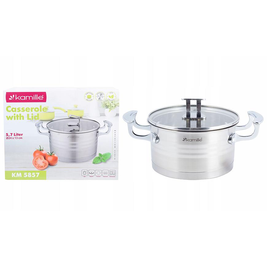 Nerez 5.7L/24*13cm 5857 Kamille Baumax