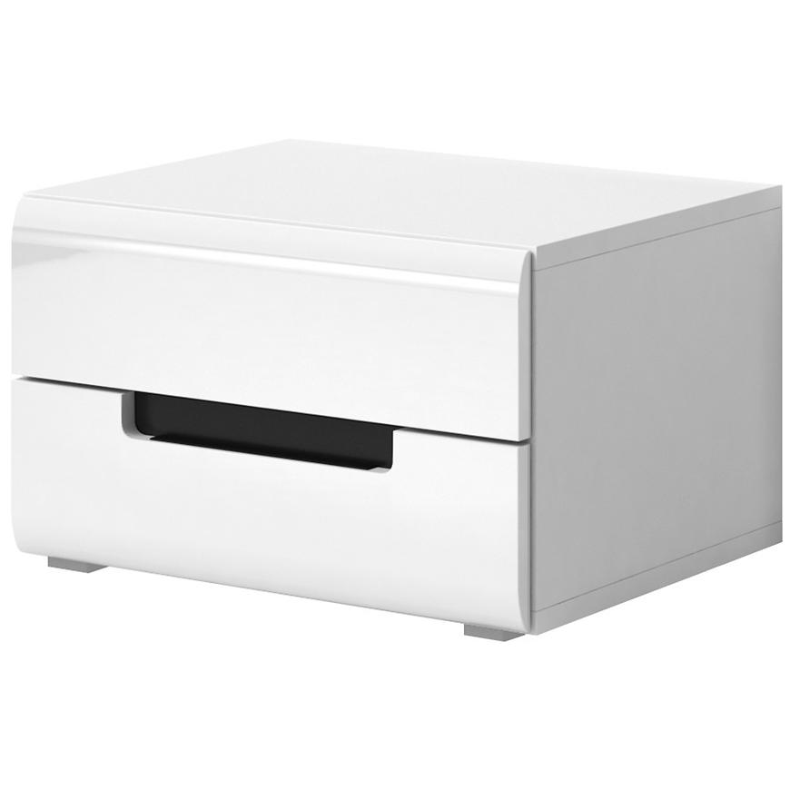 Noční Stolek 22 Hektor Bílá Lesk Baumax