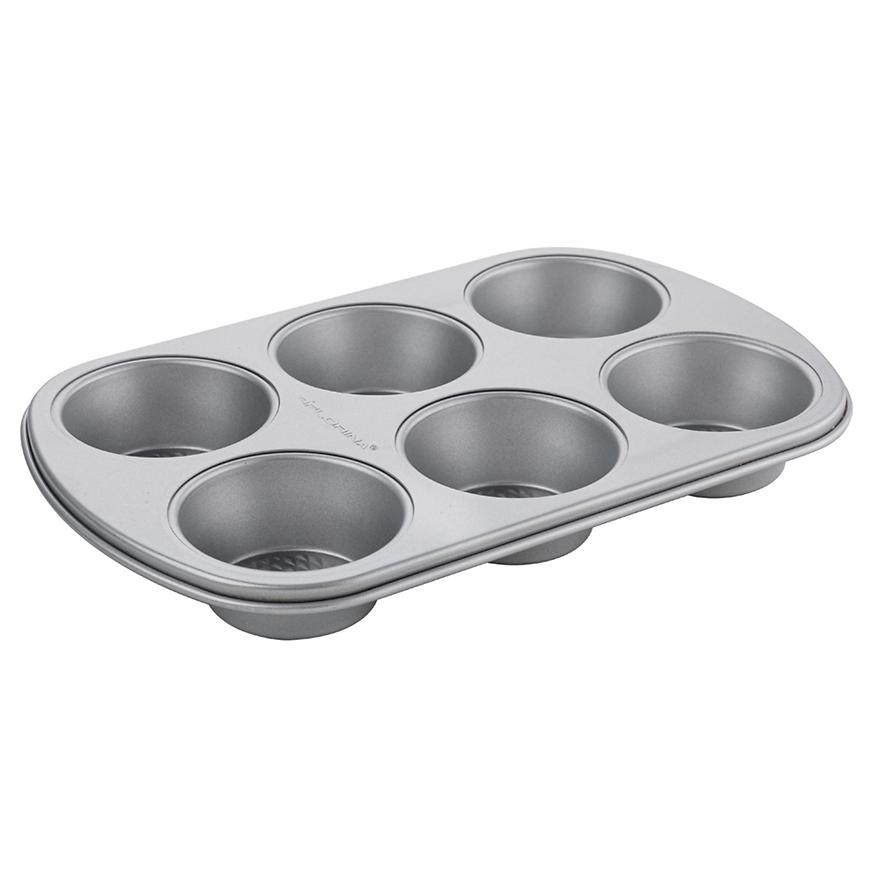 Plech na muffiny na 6 báb. Silver Diamond 28.6x18.5x3cm Baumax