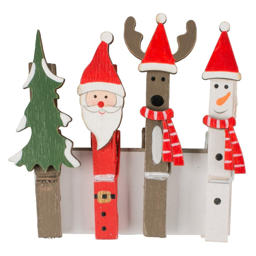 Sponky ozdobné 9cm 4 ks 40794 Baumax