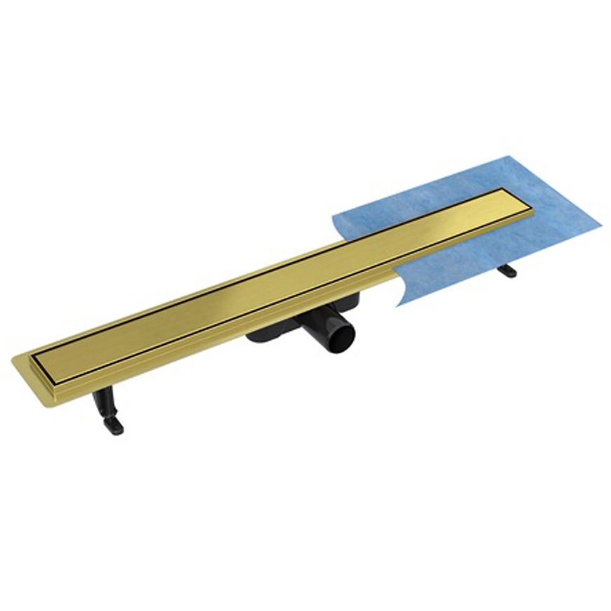 Sprchový žlab liniový ABS GOLD 500 Aqua Mercado