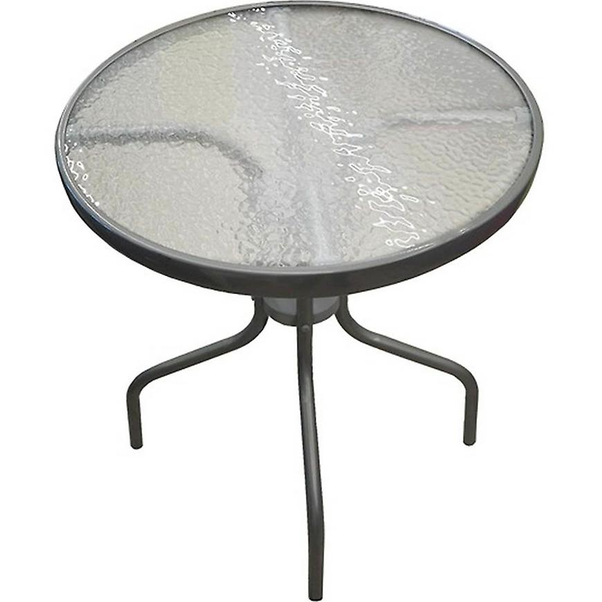 Stůl ratan Bistro šedá Baumax