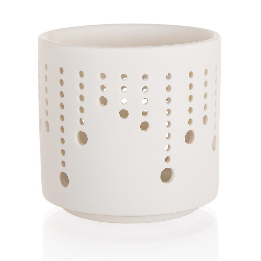 Svícen t-light porcelán 7.4x7cm Bowls bílý 63913504