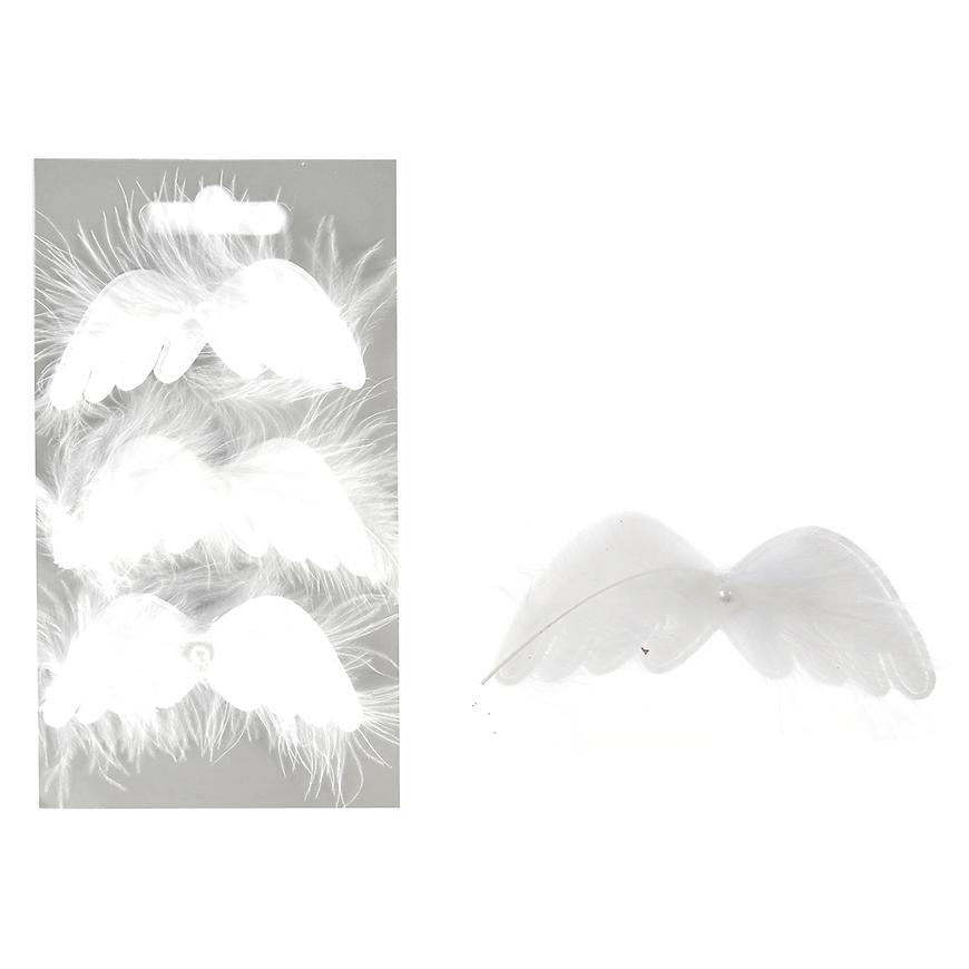 Vánoční ozdoba křídla sada 3 ks