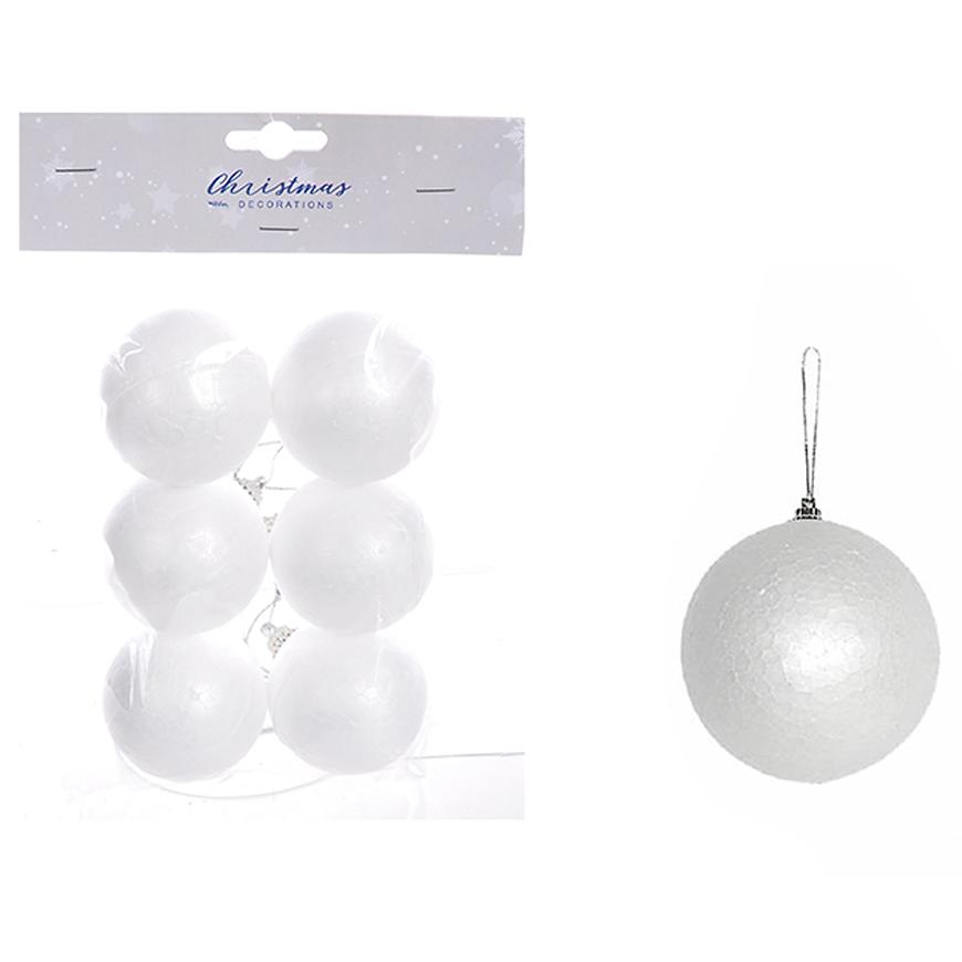 Vánoční ozdoby pro ozdobení sada 6 ks NGY112190 Baumax