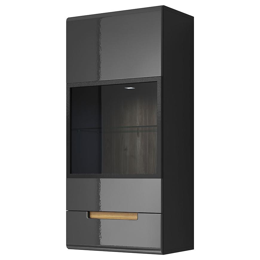 Vitrína P Hektor 08 Antracit Baumax