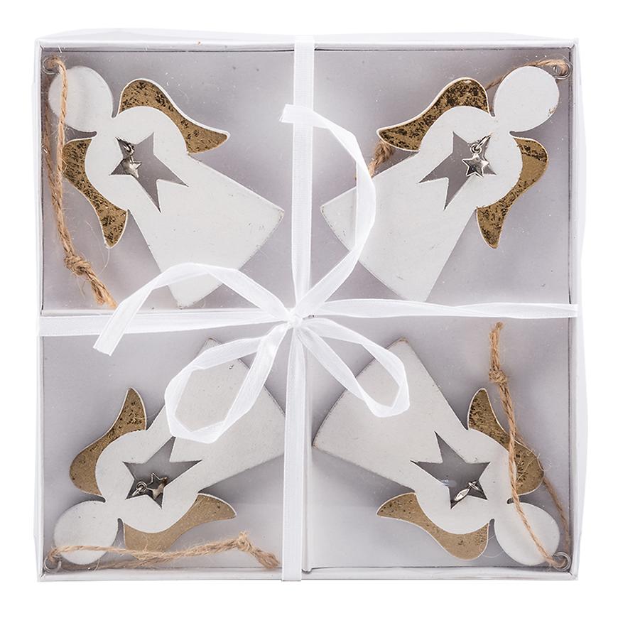 Závěsná dekorace 9cm 4 ks 39664 Baumax