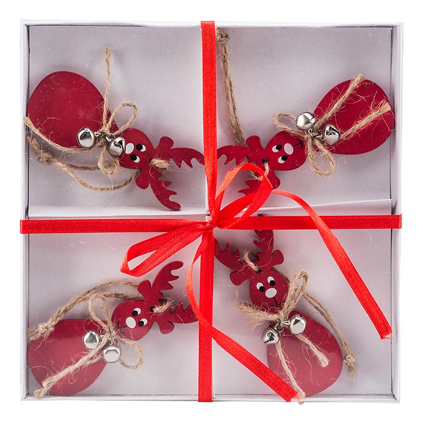 Závěsná dekorace 9cm 4 ks 39667 Baumax