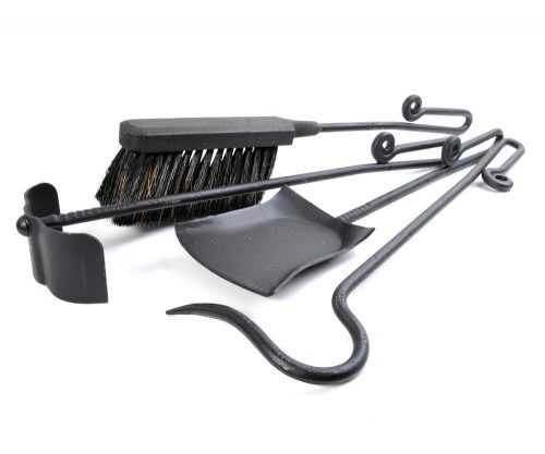 Sada krbová 4-dílná - rukojeť stáčená