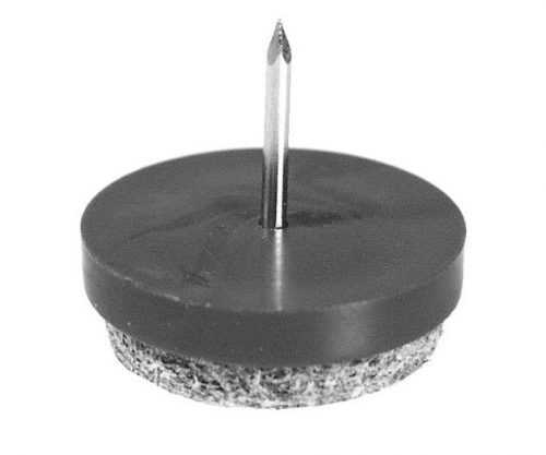 Kluzák filcový s hřebem hnědý - 17mm