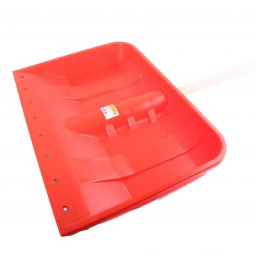 Hrablo plast 50cm červené dřevěná násada Enco