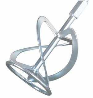 Metla míchací spirálová 120mm Scheppach