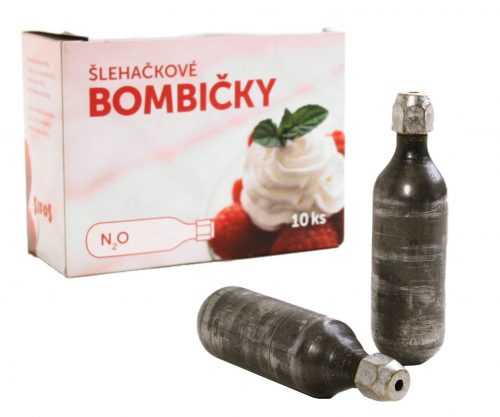 Bombičky šlehačkové N2O 8g 10ks - pouze náplň