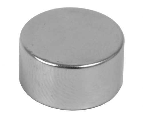 Magnet neodym válec - 20x1.5mm nikl