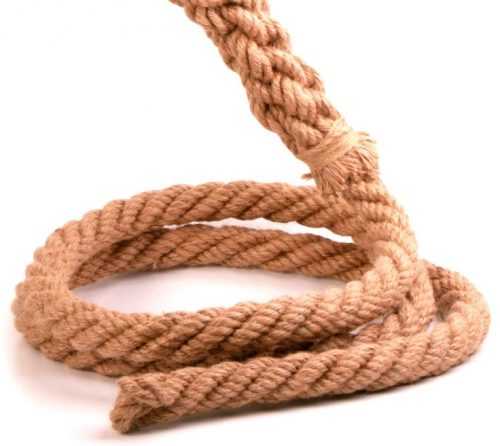 Lano na přetahování 10m juta (konopné)