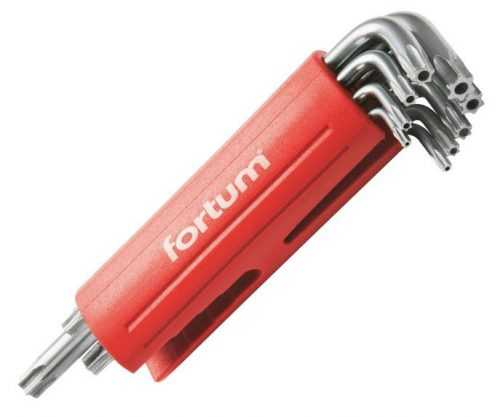 Sada vrtaných torx klíčů 9ks T10-T50 Fortum 4710200