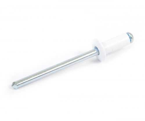 Nýt trhací Al/St barevný - 4.0x16 bílý