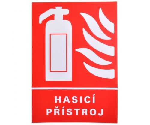 Tabulka Hasicí přístroj