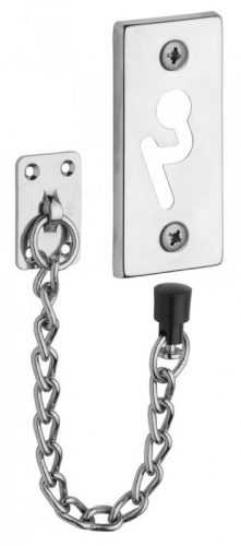 Rostex štít 85 s řetízkem - pravý Cr - nerez