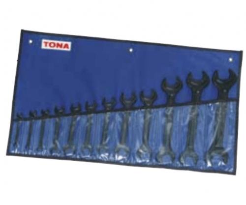 Sada plochých klíčů 12ks DIN 895 Tona