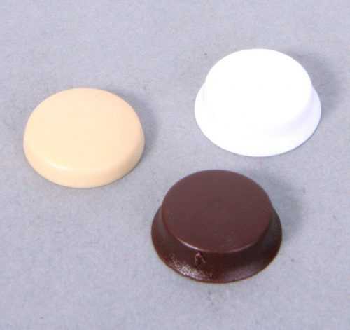 Krytka turbo šroubu T30 nacvakávací - tmavě hnědá 8016