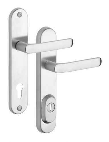 Rostex R4/O Baryt bezpečnostní kování - klika-klika 92 NerezMatTi