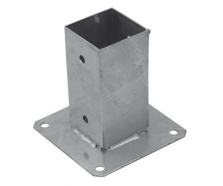 Patka základna Zn Domax PSP - 71x150x150 Zn PSP70