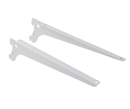 Konzola jednoduchá úhlová bílá Domax AWSK - 280mm AWSK 280