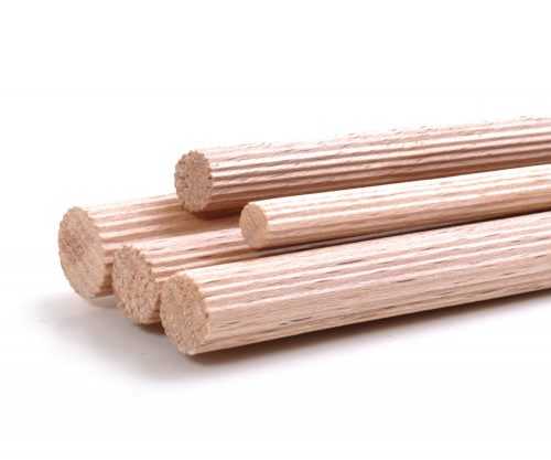 Týblo vroubkované buk 80cm - 12mm