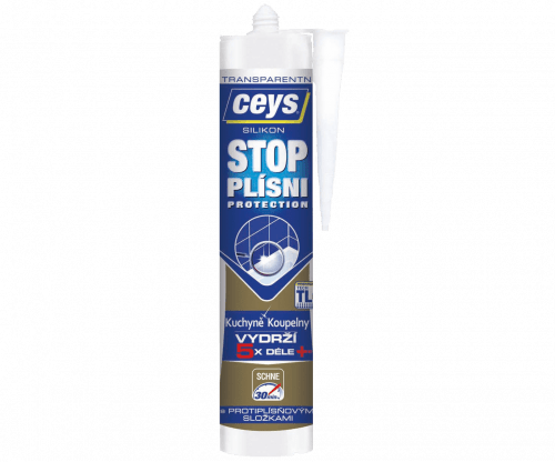 Silikon Stop plísním 280ml Ceys - bílý