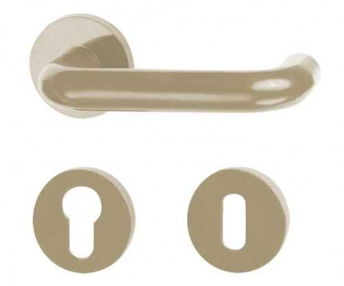 Holar H 01 rozetové dveřní kování - béžová