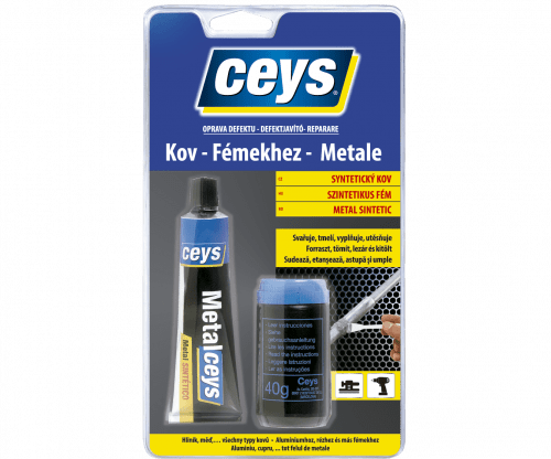 Tmel Ceys syntetický kov 40ml + 40g