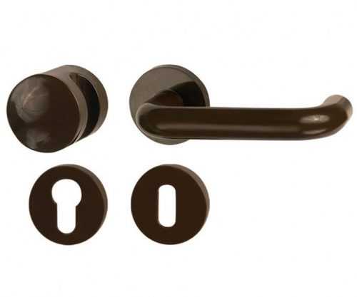 Holar H 07 rozetové dveřní kování - hnědá