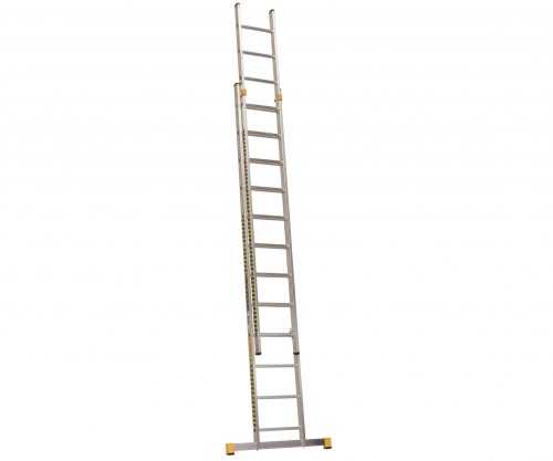 Alve Forte dvoudílný výsuvný hliníkový žebřík - 2x16 př. 836cm FORTE 8216
