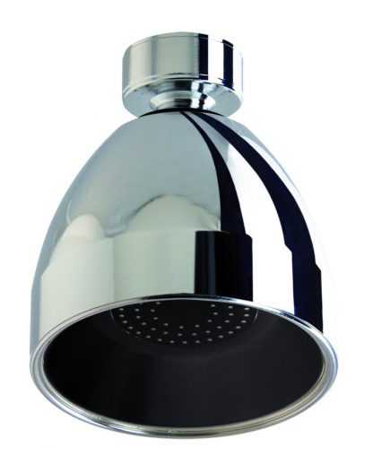 Sprchová hlava Siroflex 2765 chrom/černá