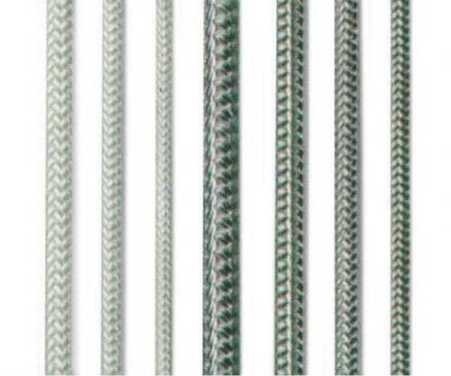 Lana a šňůry PA pletená Lanex - 2mm s jádrem černá