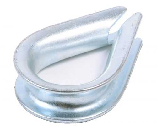 Očnice na lana Zn DIN 6899B - 3mm