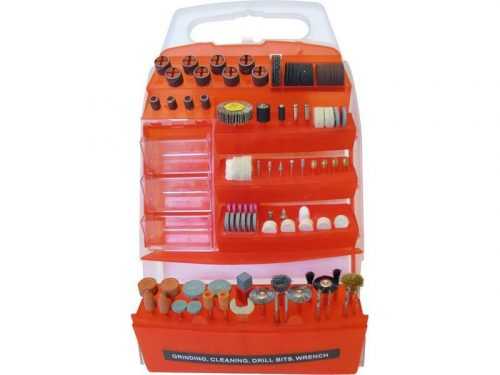 Sada nástavců přímé brusky 150ks Extol Craft