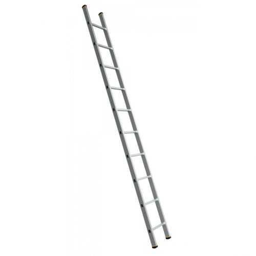 Alve Forte jednoduchý opěrný hliníkový žebřík - 1x8 příček 241cm FORTE 8108