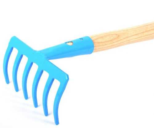 Hrábě lehké s násadou - 6hroté