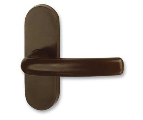 Holar Klasik K 04 balkonová klika - hnědá