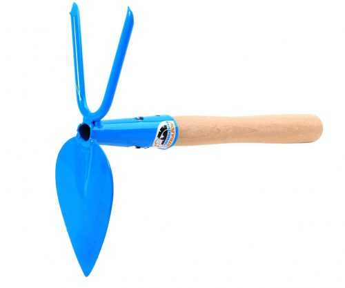 Okopávačka srdíčko 2hroty s násadou 24cm