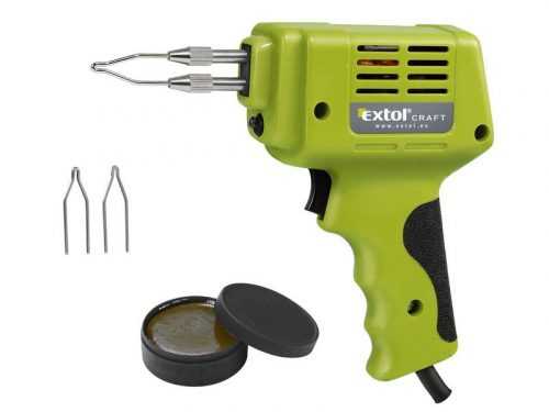 Extol Craft 9923 pájecí transformátorová pistole s příslušenstvím