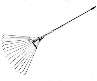 Hrábě švédské nastavitelné s násadou