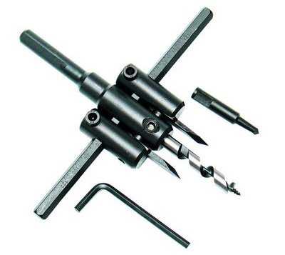 Vykružovač nastavitelný 30-120mm 2 břity