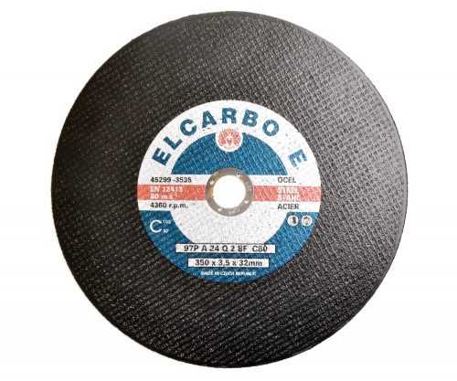 Kotouč řezný ocel Carborundum Electrite - 400x3.5x80mm