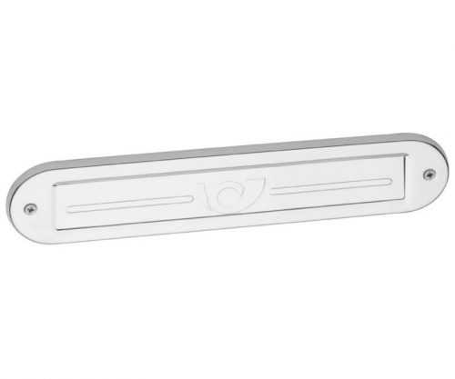 Rostex vhoz na dopisy oblý - Nerez mat