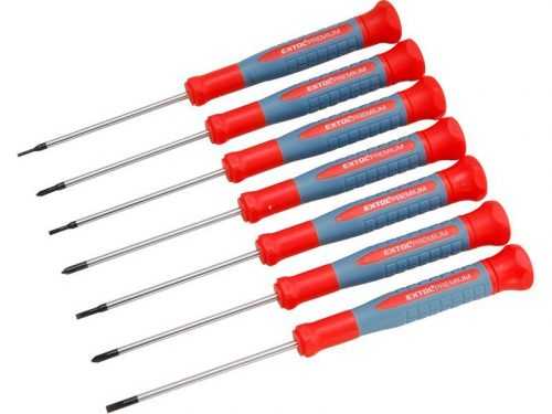 Sada hodinářských šroubováků 7ks Extol Premium 8819180