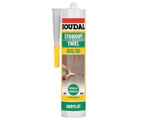 Tmel štukový bílý 280ml Soudal